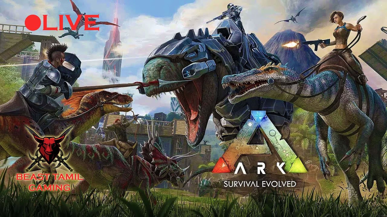 ARK ISLAND MAP ||  BEAST TAMIL GAMING || TAMIL LIVE
