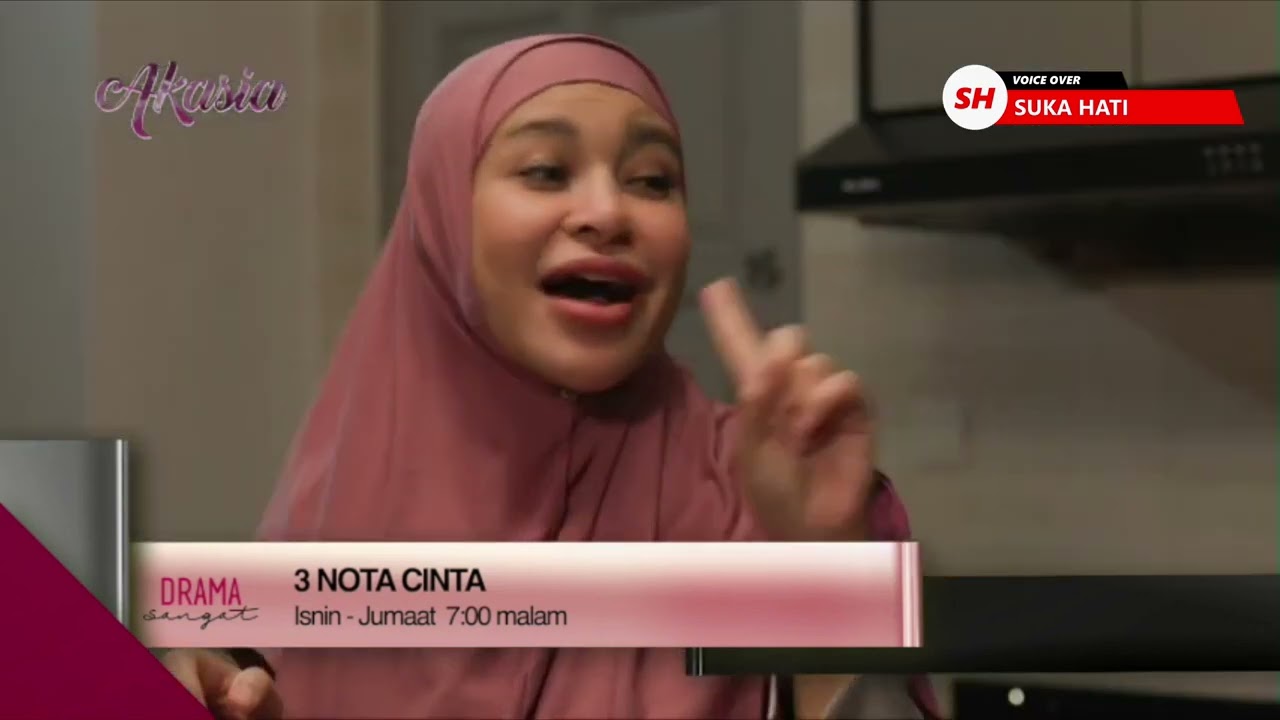 Voice Over promo drama 3 Nota Cinta | SukaHati