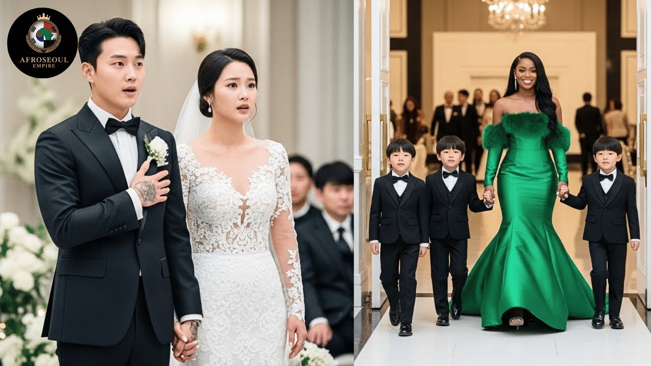 The Korean mafia boss’s cruel fiancée invited his ex to the wedding —but she showed up with triplets