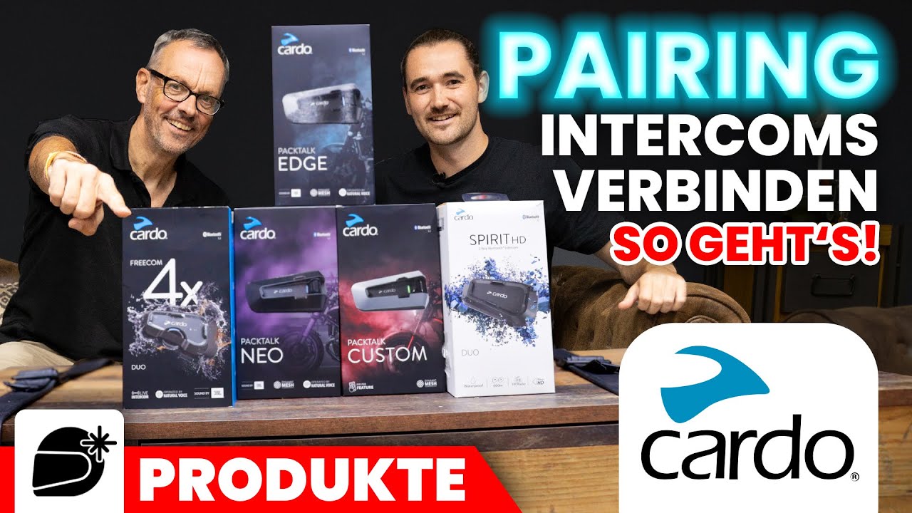 Intercom Cardo - Einbau und Kopplung mit Sena & Co