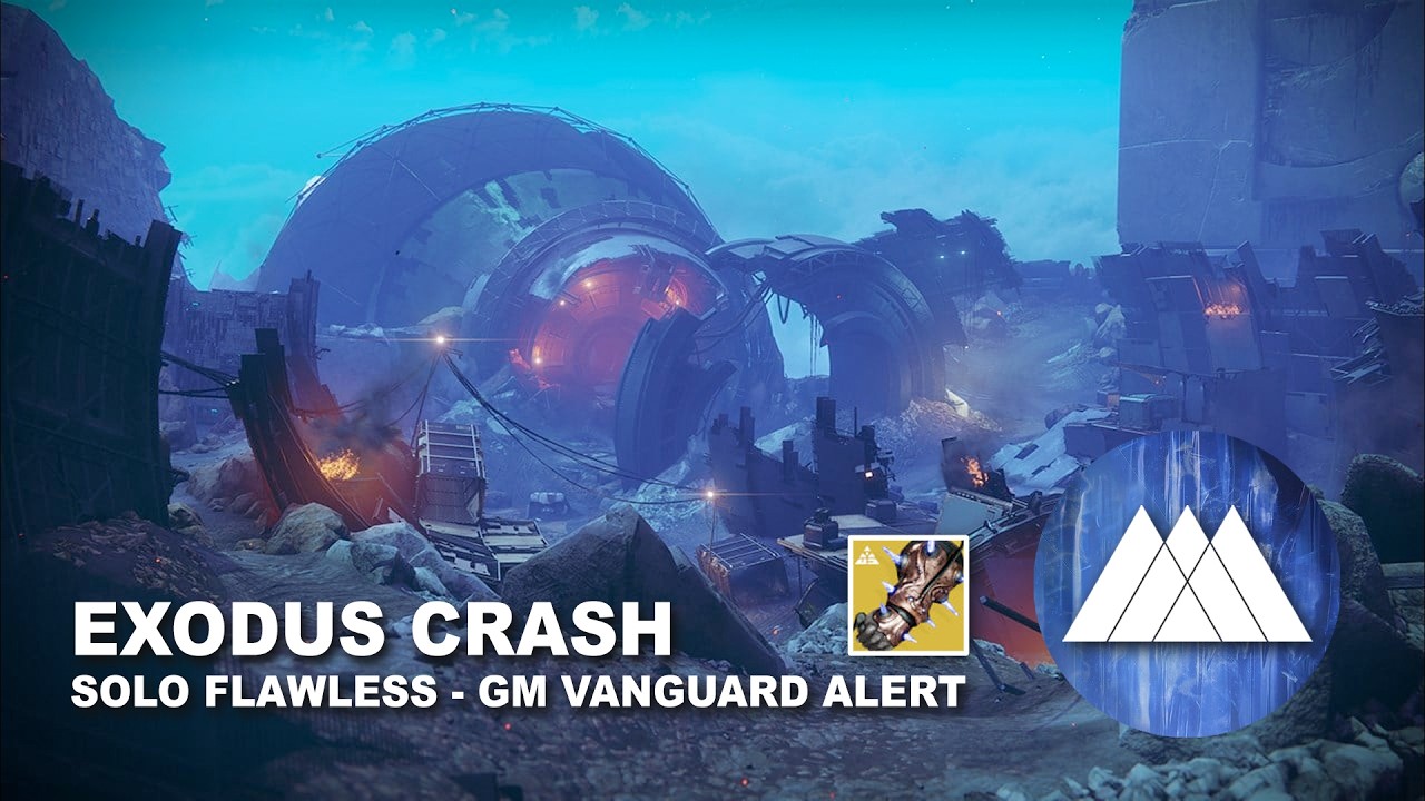 Solo Flawless Exodus Crash - GM Vanguard Alert (Ballidorse Wraithweavers)