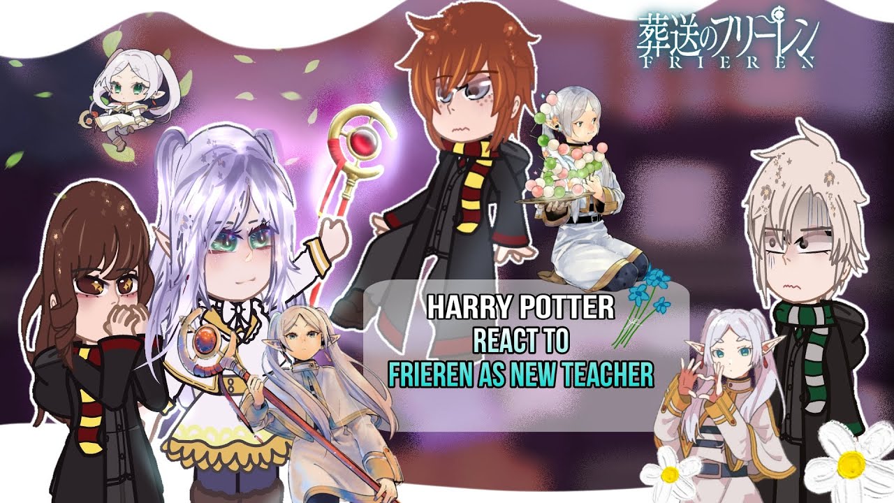 Harry Potter react to Frieren as New Teacher || AU || (2/2) || HP x Frieren || Eng/Rus
