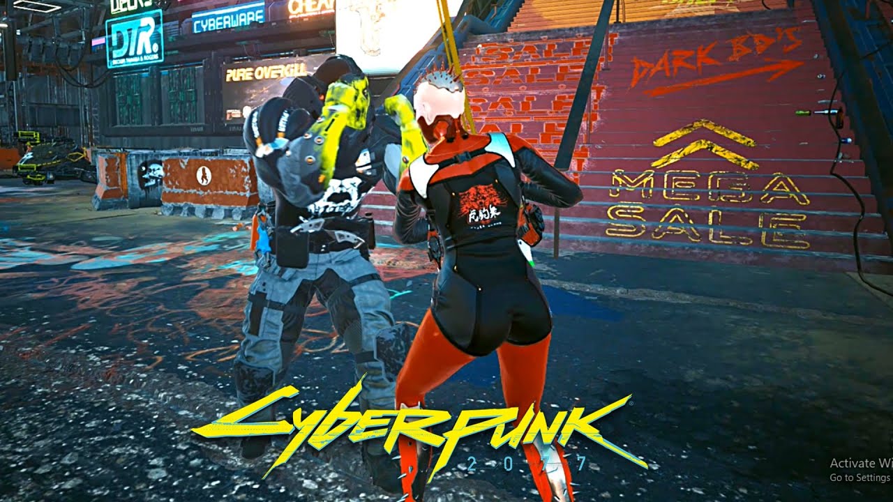 Barghest Warrior VS All Melee Gang Members (part 1) | Cyberpunk 2077 2.0