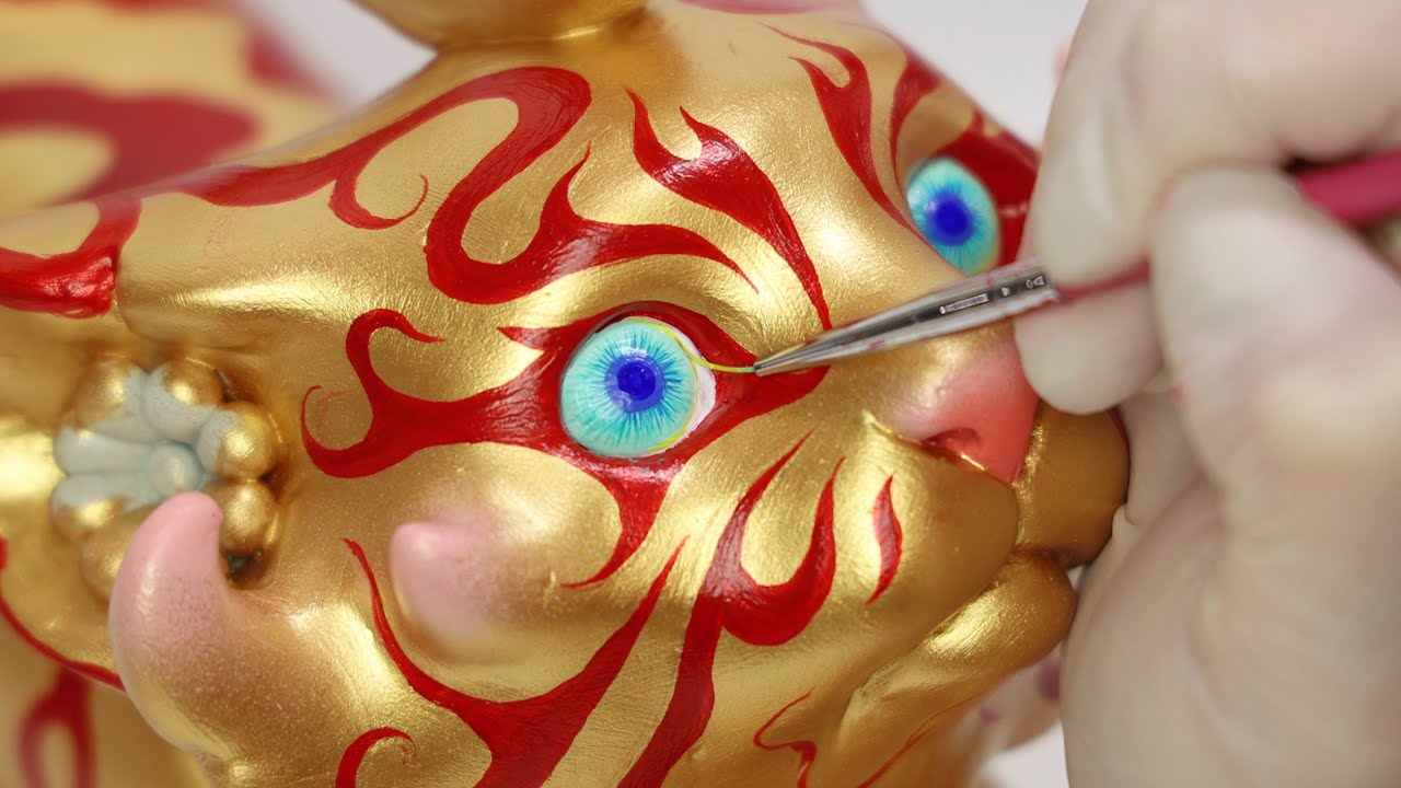 “Year of the Tiger” ASMR Making Process 4K | The Sound of Sculpting