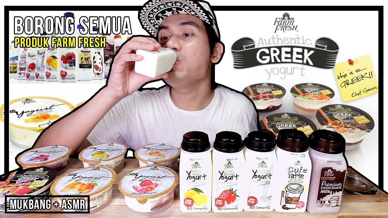BELI SEMUA AIR FARM FRESH & YOGURT BAHARU ! TERPENGARUH GEGAR VAGANZA FINAL | ASMR MUKBANG
