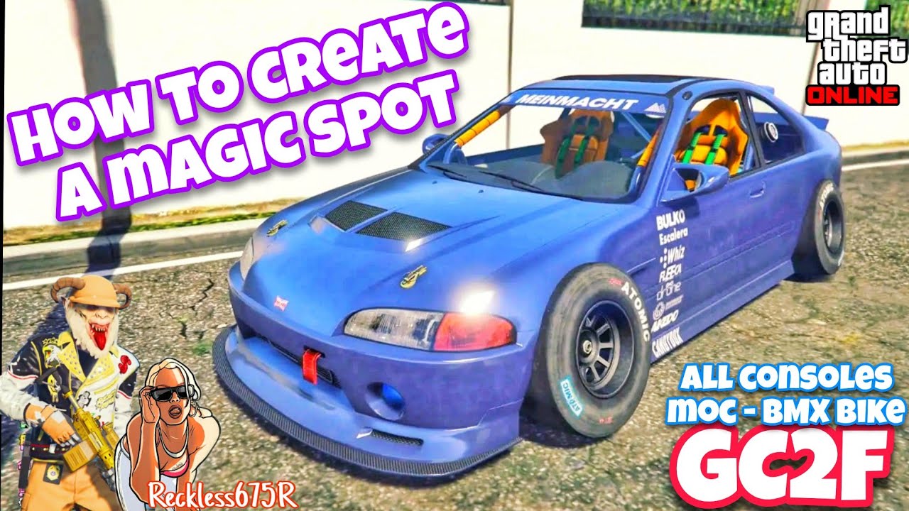 How to 😎 Create a Magic Spot 🔥 Glitch GC2F 💯 PS4 PS5 XBOX GTA5 GCTF GTA Online Give Cars to Friends