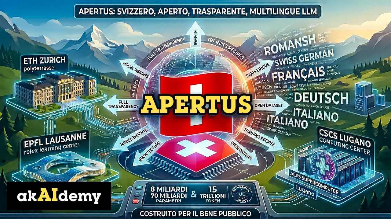 Apertus: Il Modello Linguistico Svizzero Aperto e Multilingue