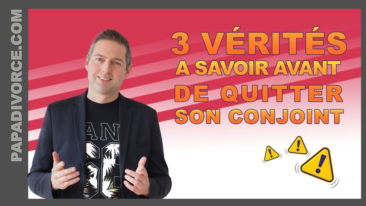 Ce que vous Devez Comprendre AVANT la Séparation