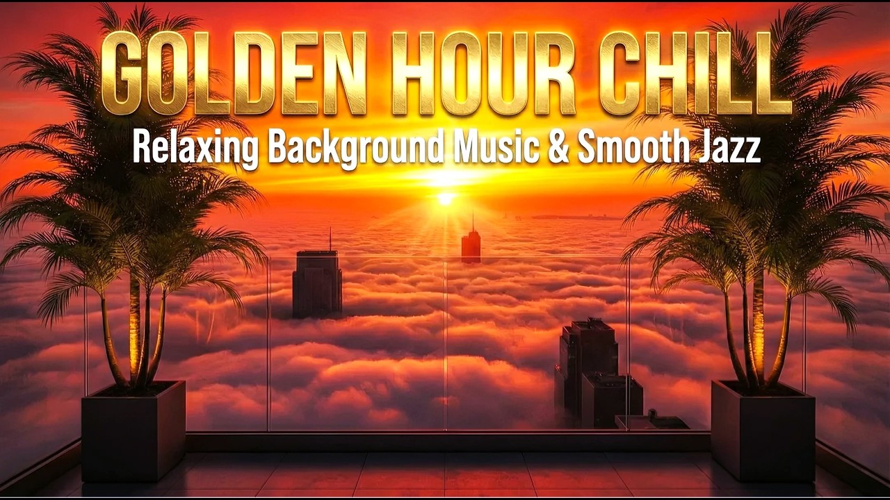 Chill Music & Background Music | Golden Sunset Saxophone Vibes 🎷