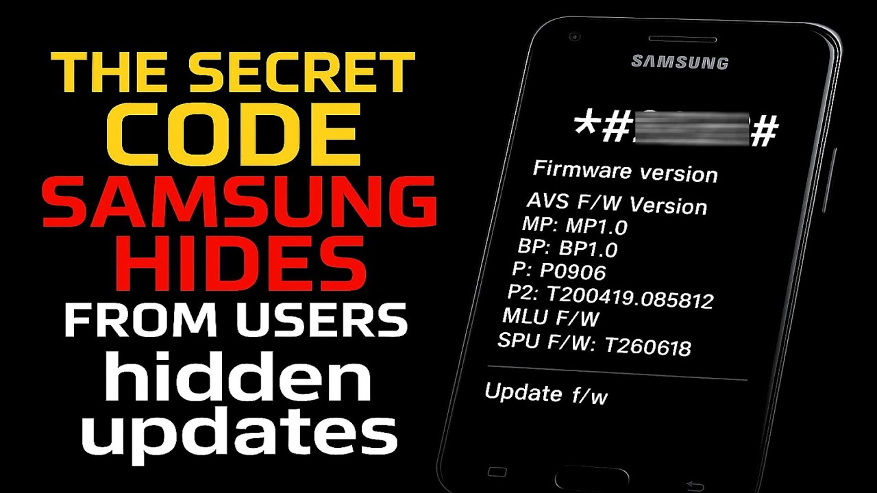Unlock Samsung&rsquo;s Secret Code to Boost Speed, Touch & Wi-Fi &mdash; Hidden Firmware Menu!