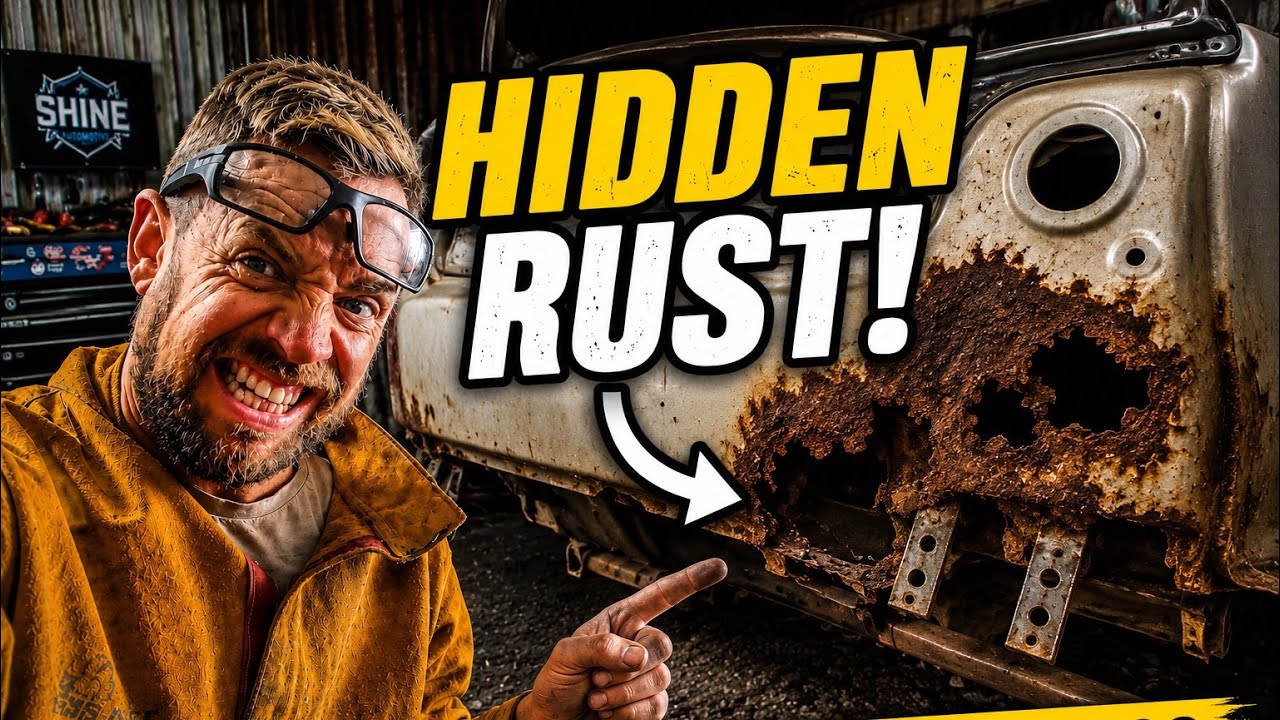 Saving this rusty car from the scrap yard