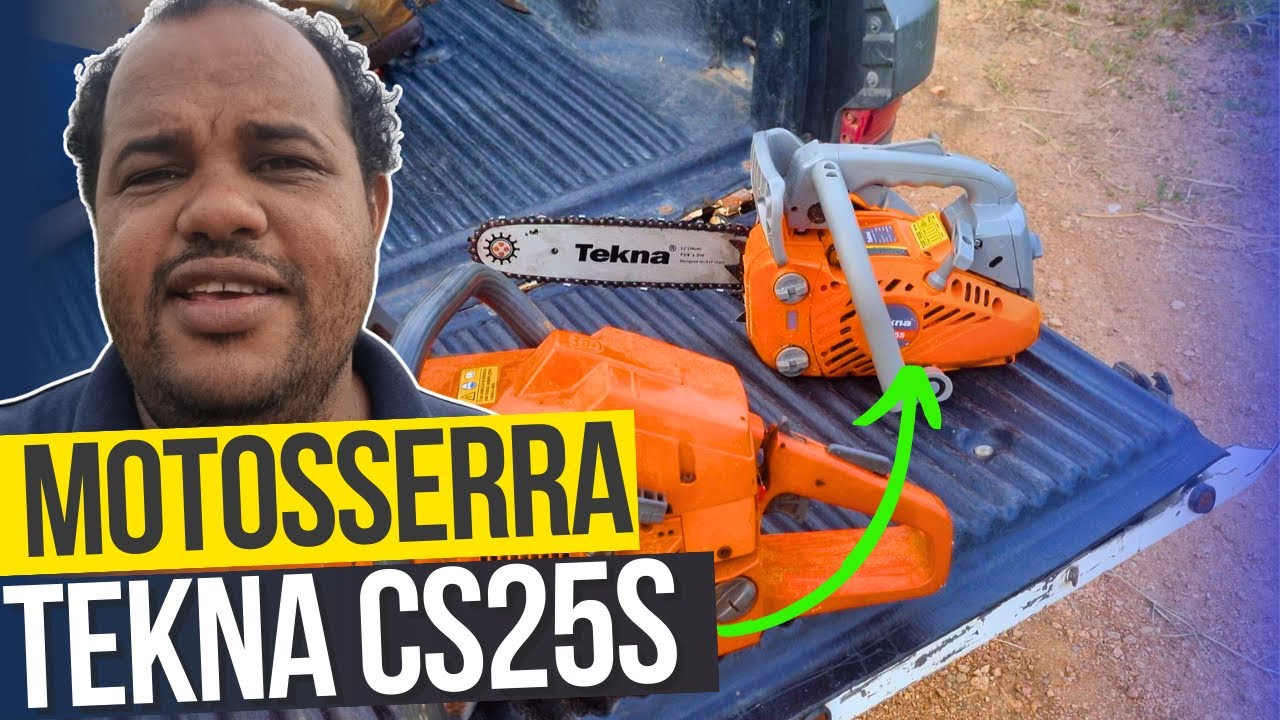 COMPREI UM MOTORSSERRA DA TEKNA CS25S | Uma grata surpresa para um motor barato