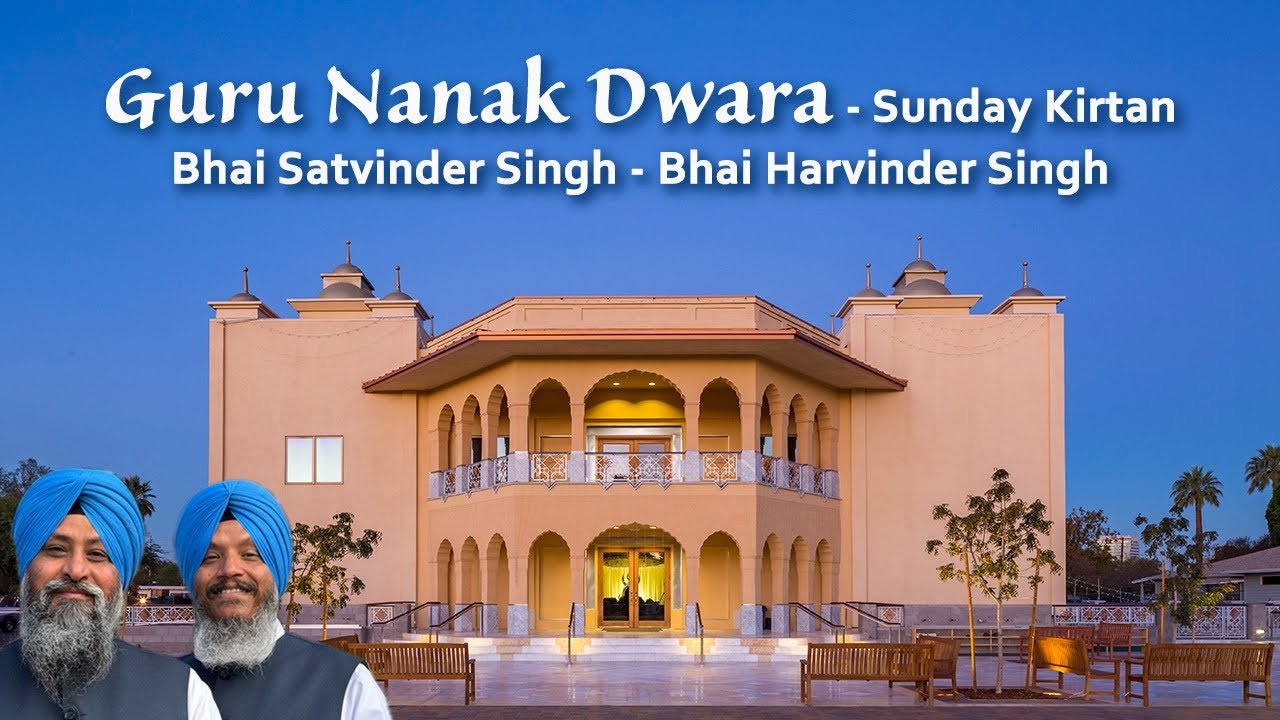 Guru Nanak Dwara Live Friday Kirtan Bhai Satvinder Singh Ji Harvinder Singh Ji Delhi Wale