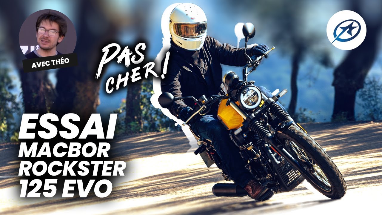 Macbor Rockster 125 Evo (Essai 2025) - Une espagnole à 2.500 € avec ABS