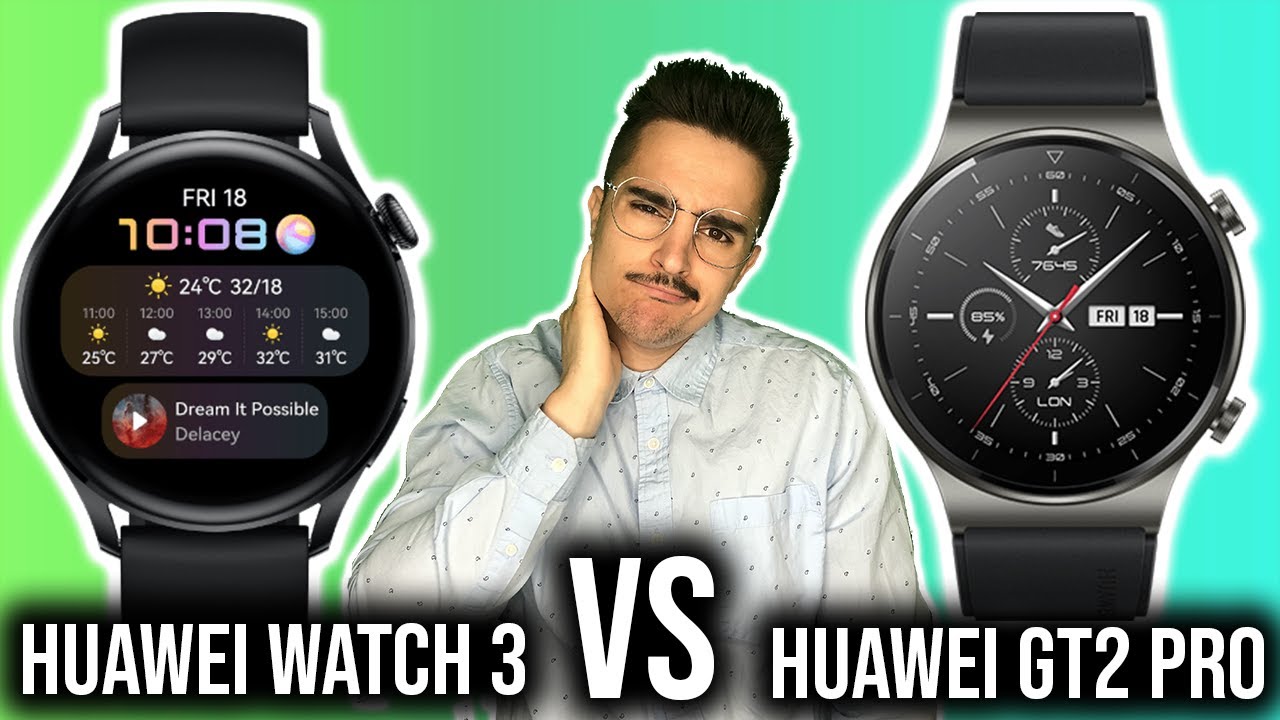HUAWEI WATCH 3 VS HUAWEI WATCH GT2 PRO : Quelle montre connectée choisir ?⌚⚡⌚Quelles différences ?