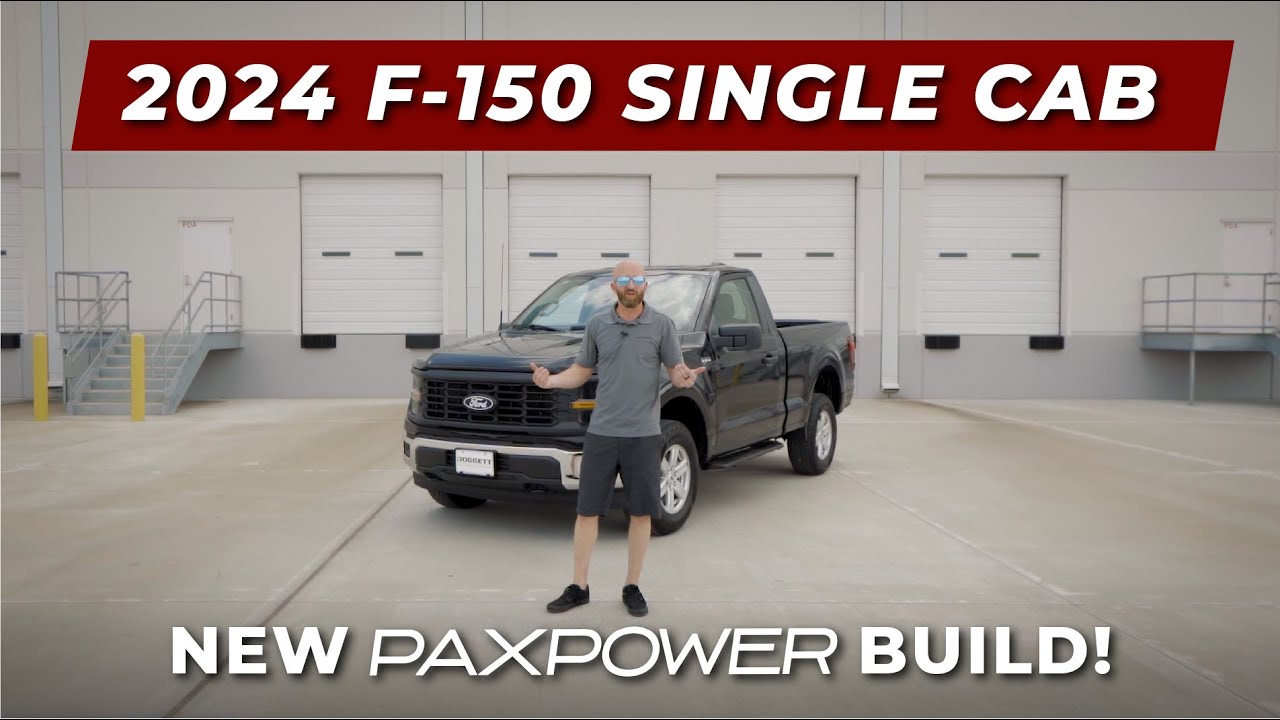 2024 F-150 Single Cab Review and New PaxPower Shop Truck Build Introduction!
