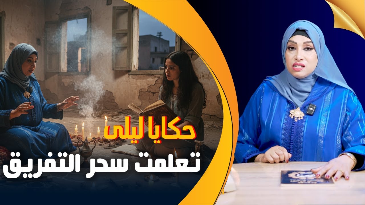 حكايا ليلى..قصتي مع السحر..كيفاش تعلمت طقوس السحر فالخلوة من عند أخطر شيخ فسحر التفريق...
