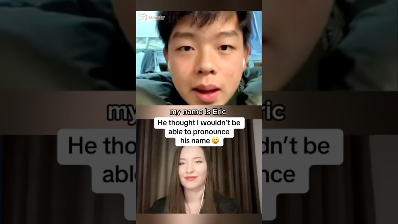Such a funny reaction 😄 | #ometv #omegle #chinesereaction