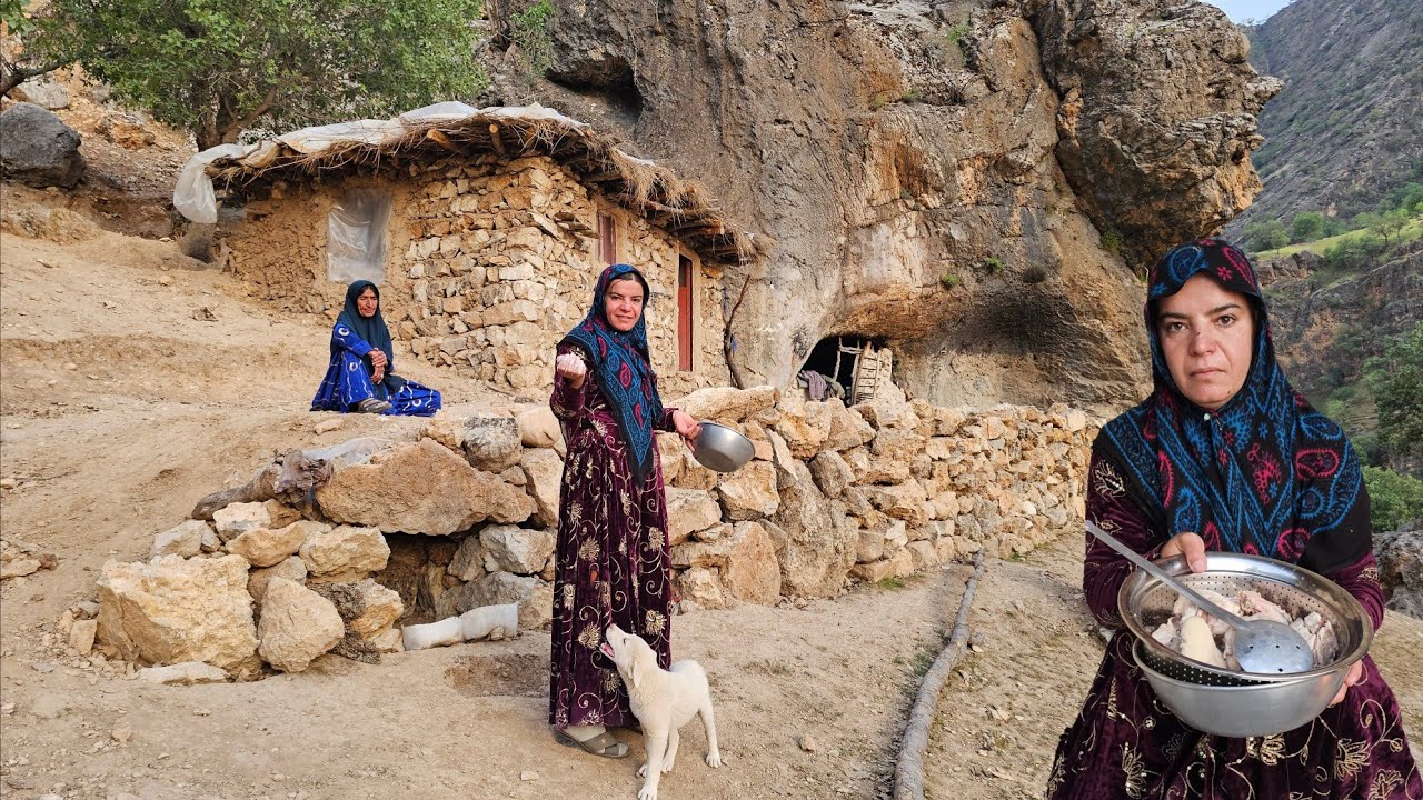 Kulthum's return to her old home in the wild: A difficult decision in the sweltering heat ☀️⛰️