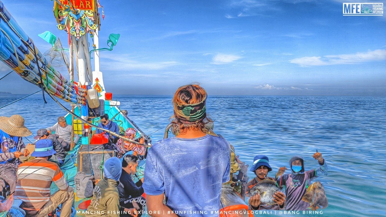 WOW RACUN!! BANYAK SAMBARAN IKAN BABON DISINI! | MANCING DI KAPAL SLEREK KEDONGANAN BALI | MANJOSS!