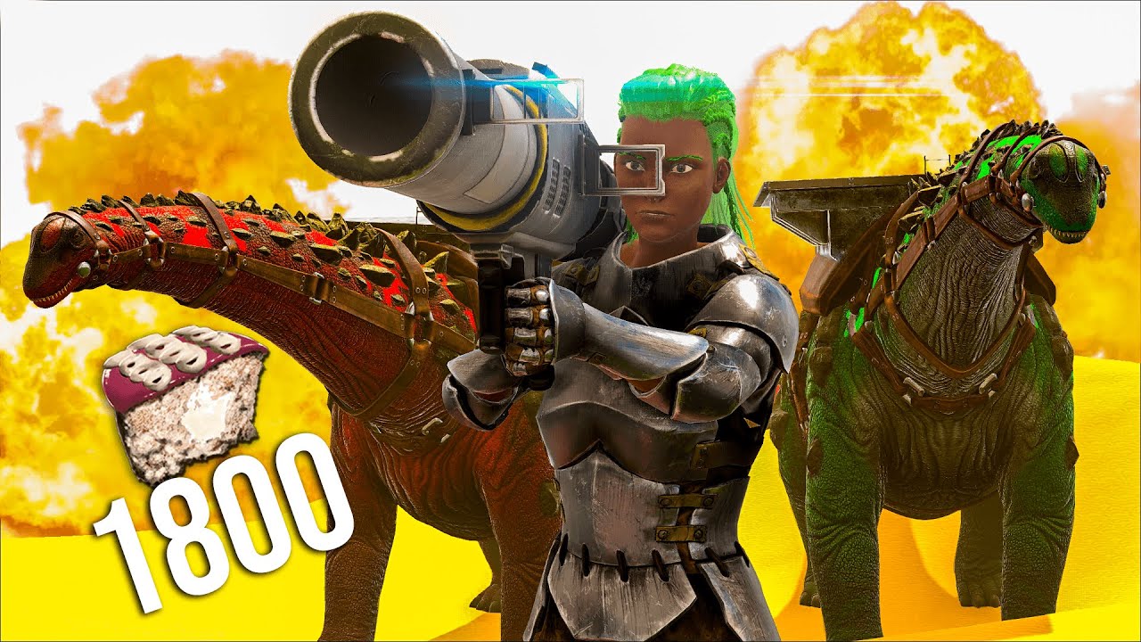 RAIDING WITH 2 TITANS FOR INSANE PROFIT! Ark MTS PvP