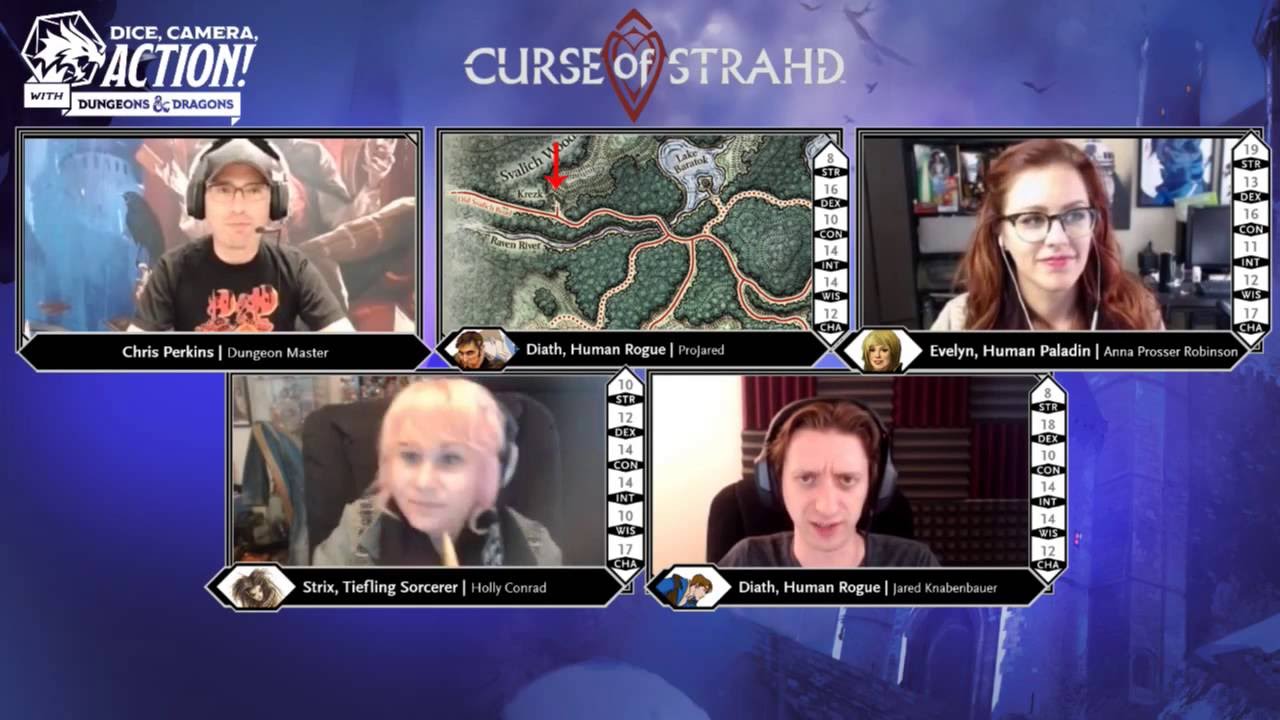 Episode 9 - Dice, Camera, Action with Dungeons & Dragons