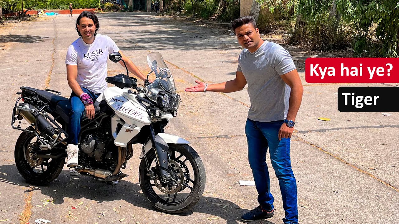 Adventure Bike Triumph Tiger सफेद हाथी और इसके नखरे - King Indian @RoadsterRishi - King Indian