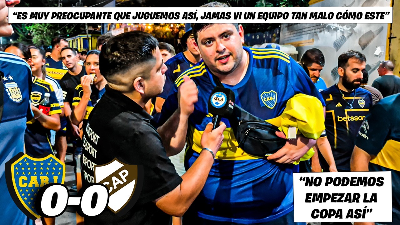 REACCIÓN CON HINCHAS 🎙🇸🇪 - BOCA 0-0 PLATENSE - FECHA 5 - LIGA ARGENTINA - APERTURA🏆