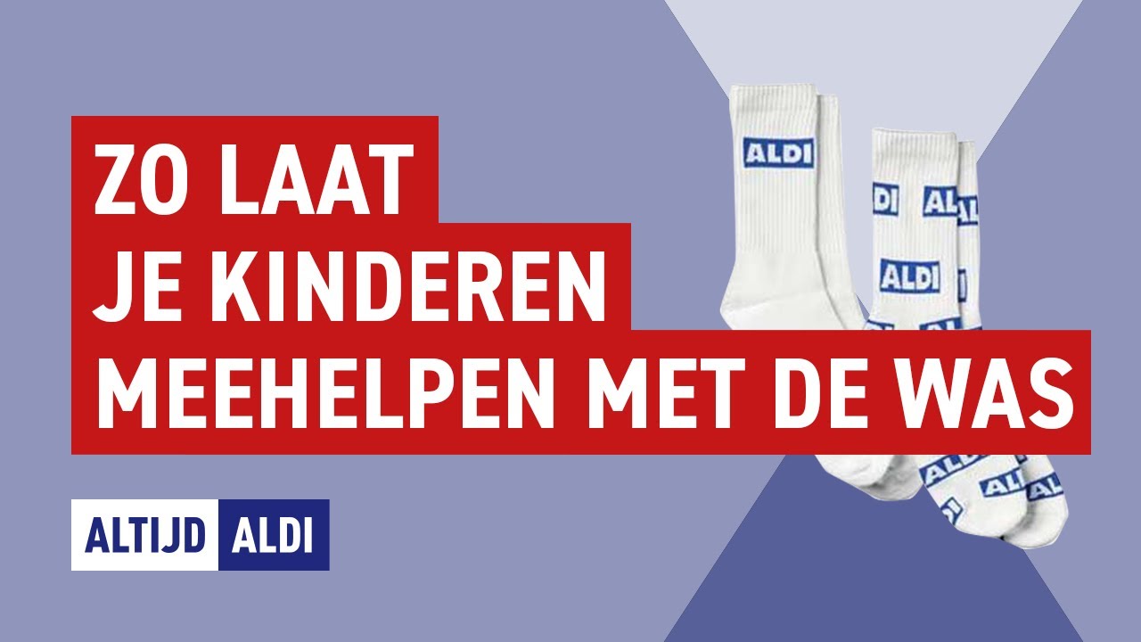 2 spelletjes om je kinderen mee te laten helpen met de was | Altijd ALDI