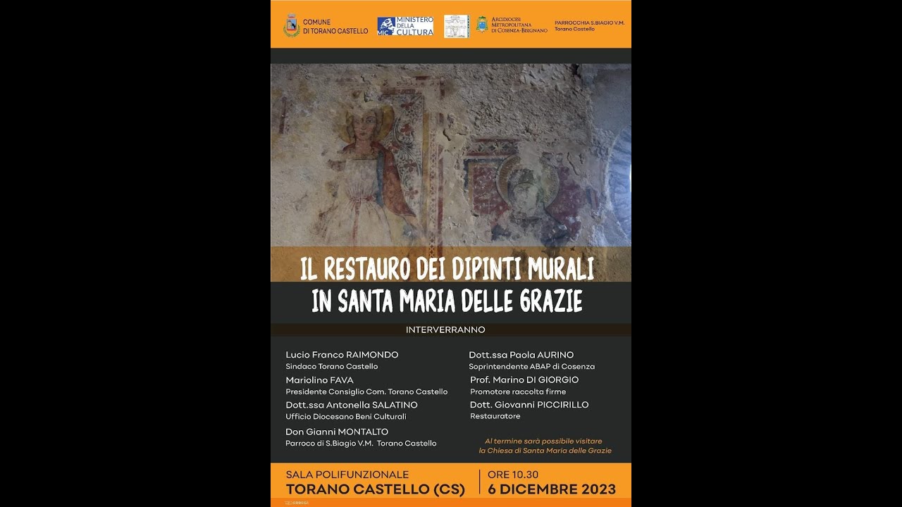 Il Restauro dei Dipinti Murali in Santa Maria delle Grazie