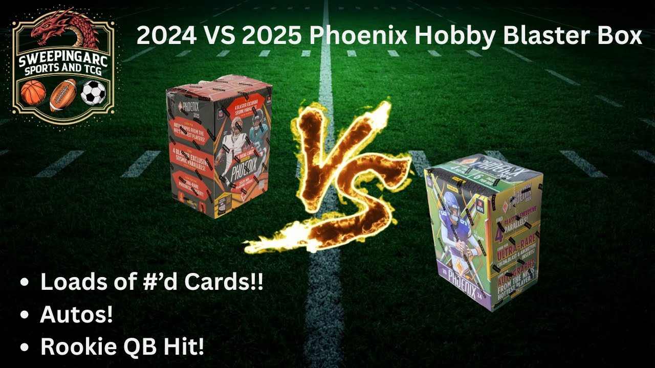 I Opened Panini Phoenix Football Hobby Blasters - 2024 vs 2025 - Which Year Will Come Out On Top????