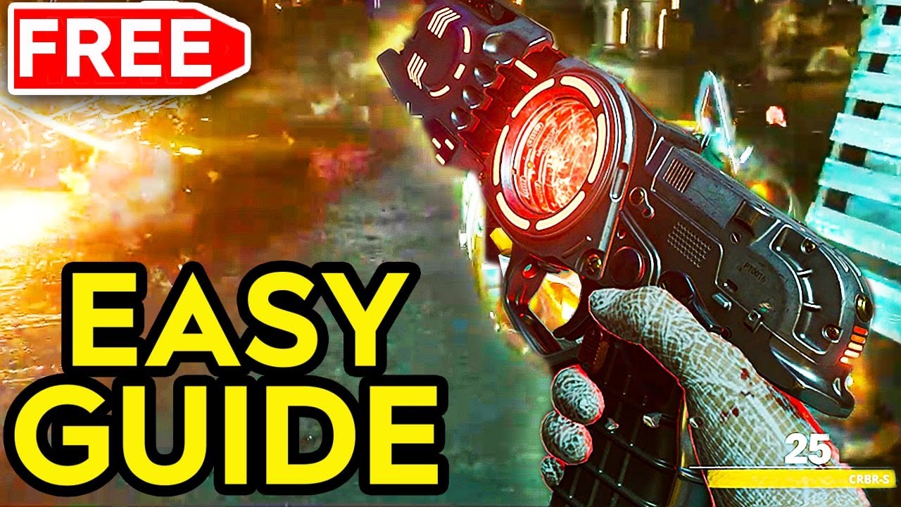 MAUER DER TOTEN FREE WONDER WEAPON GUIDE! (COLD WAR ZOMBIES CRBR-S TUTORIAL)