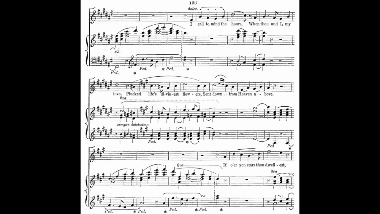 BEST VERSION: Florence Easton - Liszt: St. Elizabeth: No peace to us is given (1940) [score]