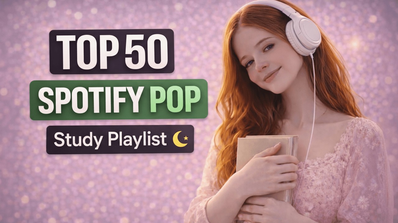 TOP 50 Calm Pop Songs 🌙 Study Music & Deep Focus Playlist | Soft Night Pop Mix (Spotify Style)