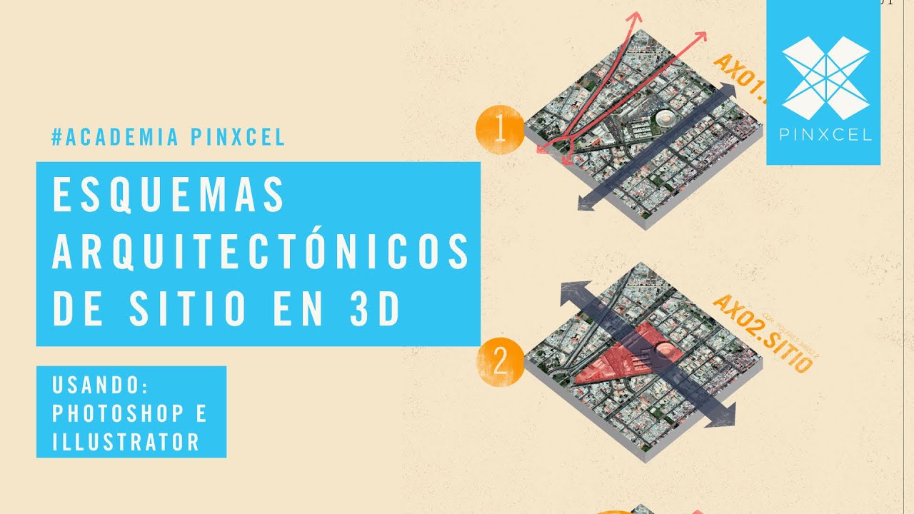 Cómo hacer esquemas urbanos en Illustrator y Photoshop?