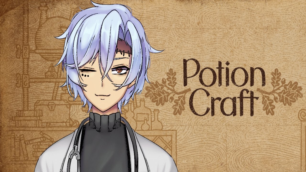 Alchemist Simulator! Potion Crafting with chat! - Frankey Vtuber streams