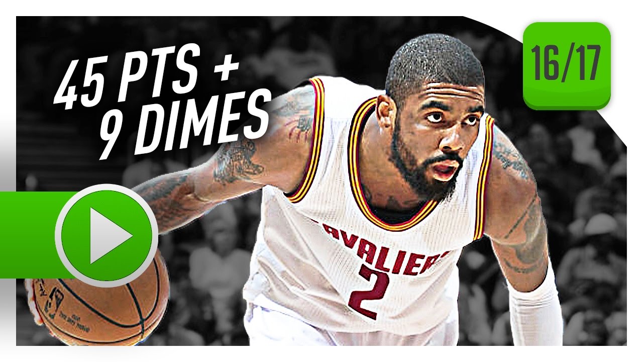 Kyrie Irving Full Highlights vs Hawks (2017.04.09) - 45 Pts, 9 Ast