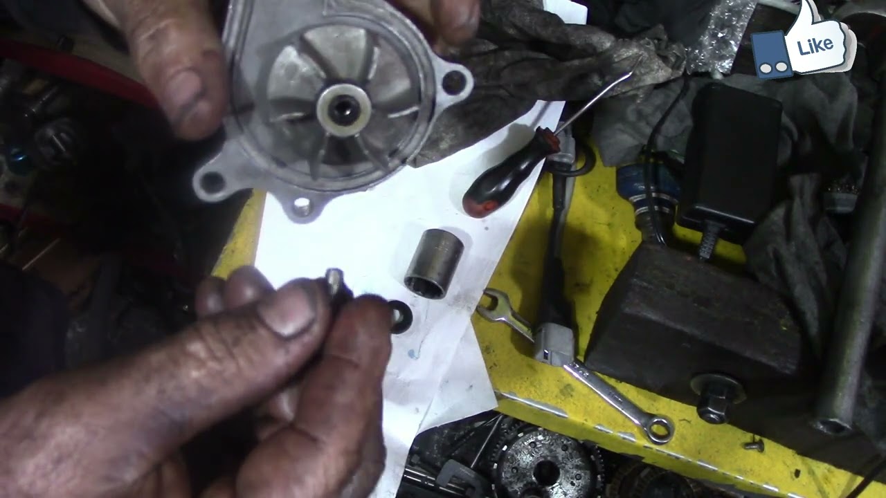 Suzuki Inazuma 250 Cambio de sello mecanico bomba de refrigeración