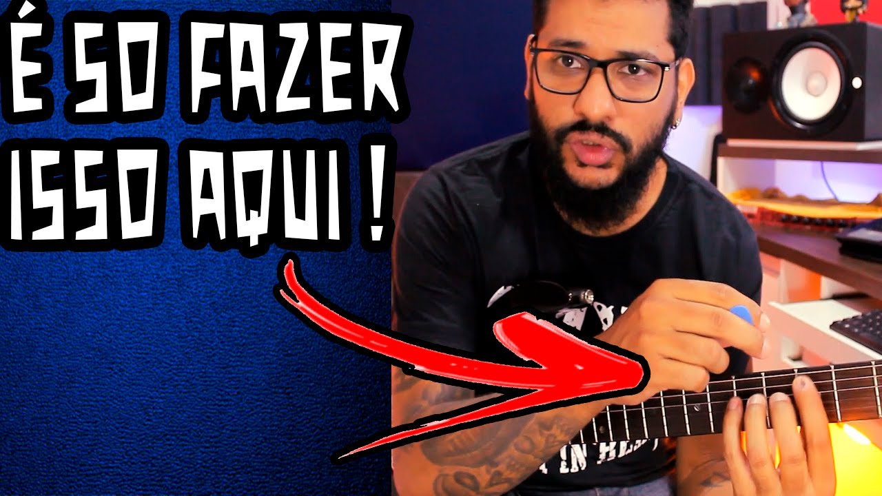 Como aprender de forma FÁCIL ! os Intervalos na Guitarra .
