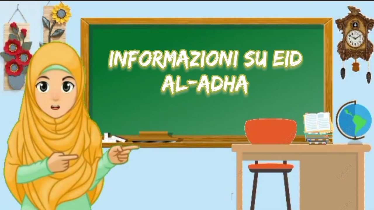Informazioni su Eid Al Adha (Festa del Sacrificio) معلومات حول عيد الأضحى للأطفال بالايطالية