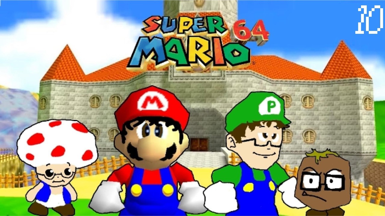 Como pode ser tão burrão!? - Mario 64 #10