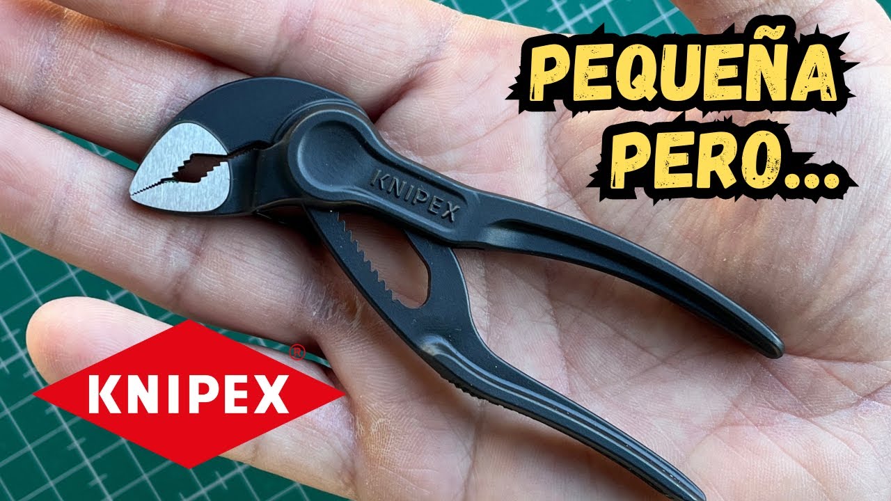 KNIPEX Cobra🐍XS 87 00 100 | Review completa🔎