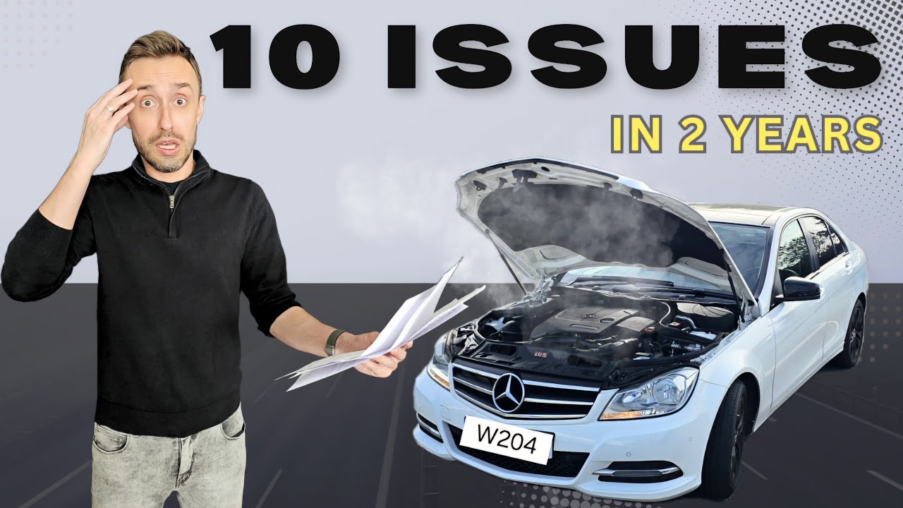 РАСПРОСТРАНЕННЫЕ ПРОБЛЕМЫ с #MERCEDES C CLASS #W204 — устранение и стоимость