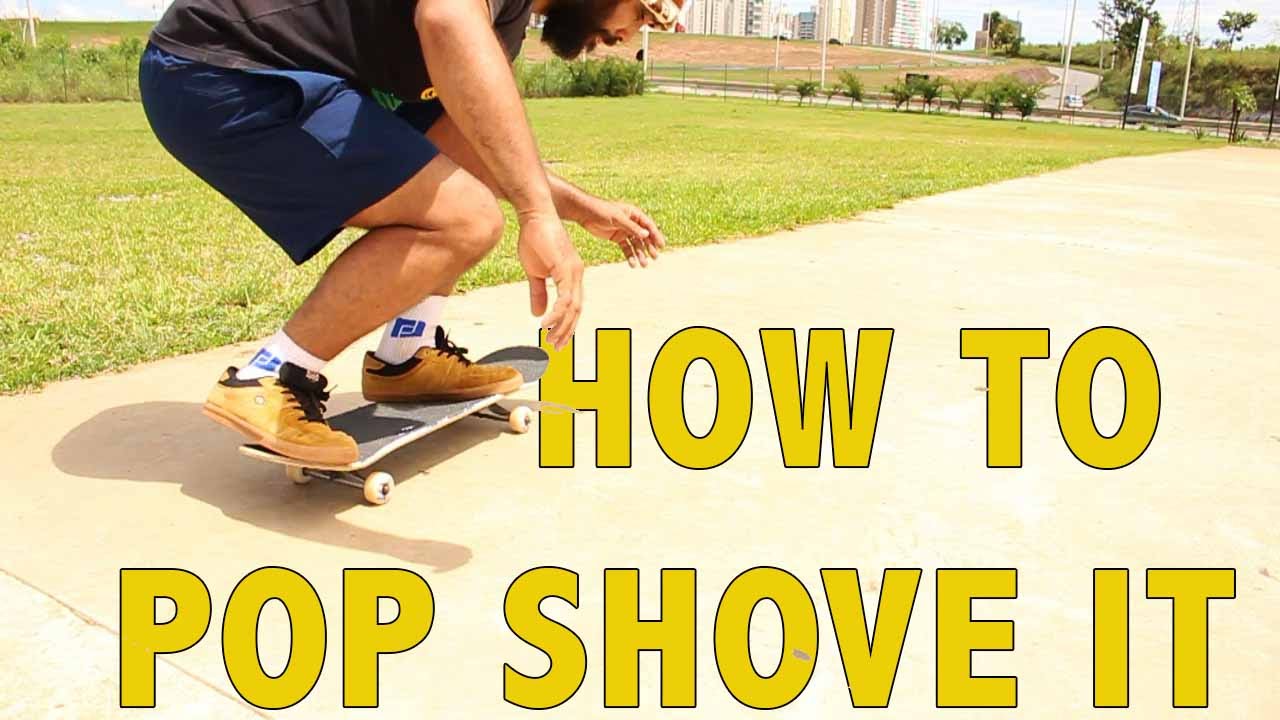 Aula 33 Pop Shove It Passo a Passo ( English Sub)
