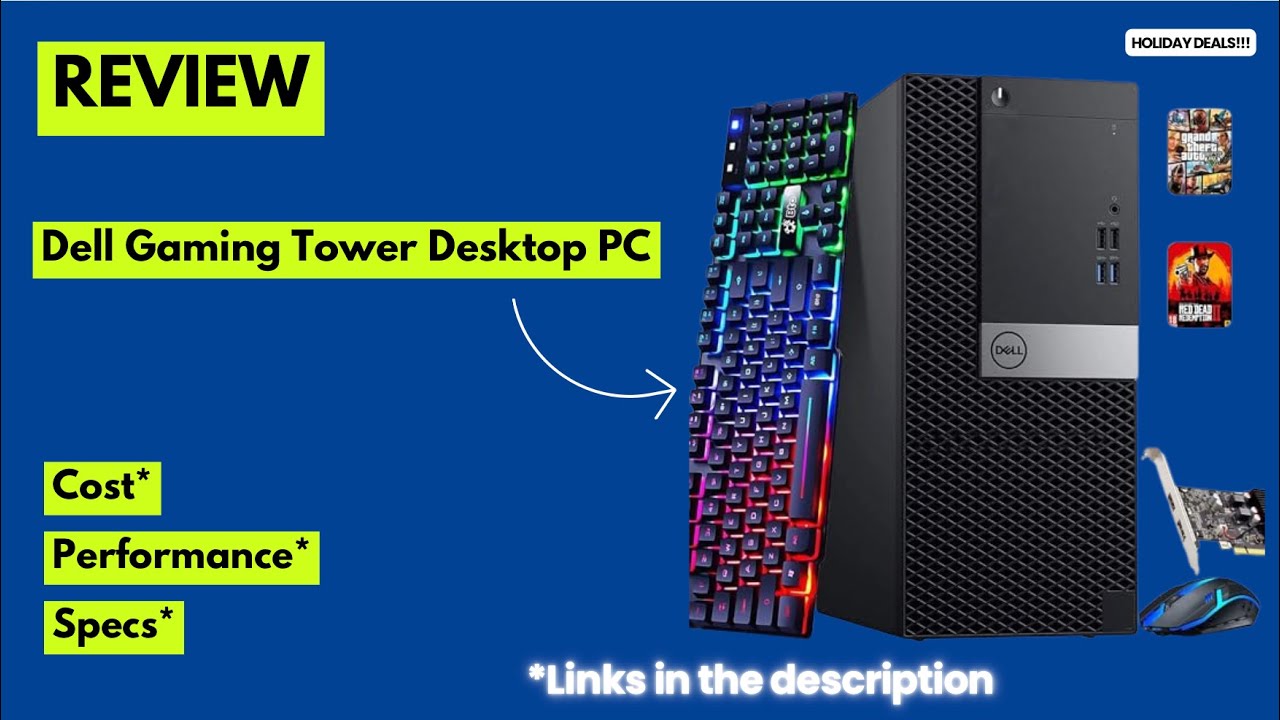 Recenzja komputera stacjonarnego Dell Gaming Tower &ndash; i5-7500, 16 GB RAM, GT 1030 | Budżetowy komp...
