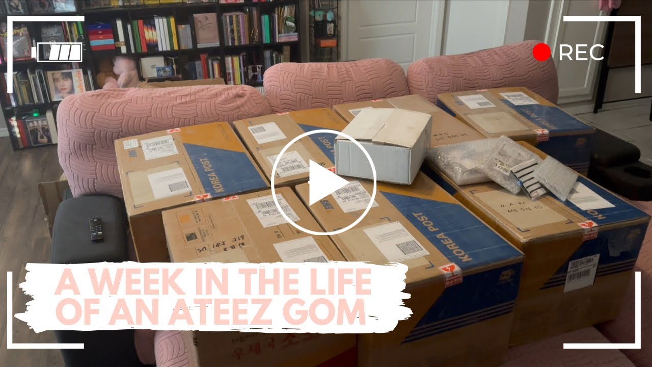 Spend A Week With Me! {Ateez/Atiny Group Order Manager}