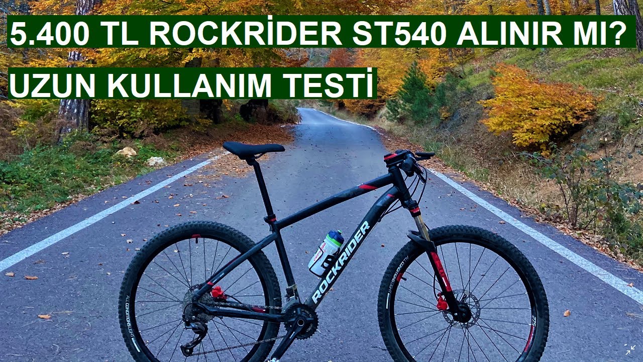 5.400 TL ROCKRİDER ST540 ALINIR MI ? - UZUN KULLANIM TESTİ
