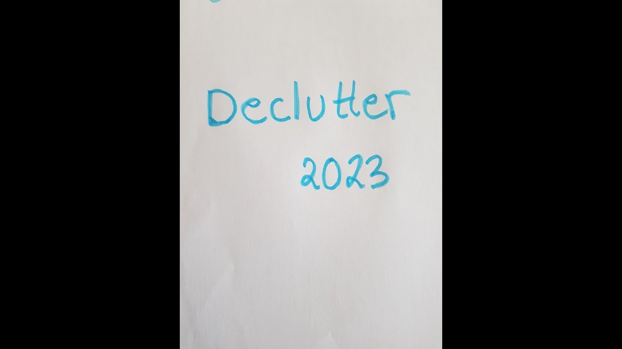 Declutter 2023