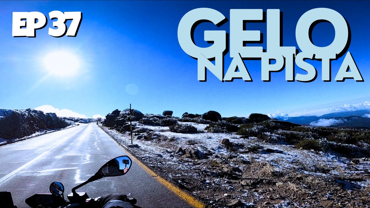 Serra da Estrela: A Primeira vez na neve de moto! EP37
