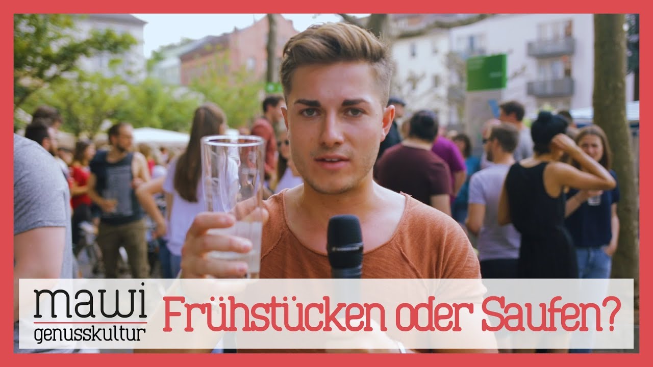 Mainzer Marktfrühstück: Frühstücken oder Saufen? Erstversuch von Laurent